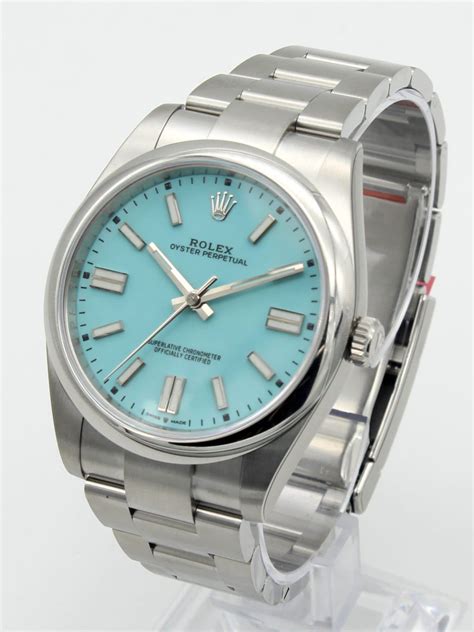 rolex datejust 41 tiffany dial|rolex tiffany blue 41mm.